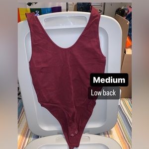 Low back M bodysuit